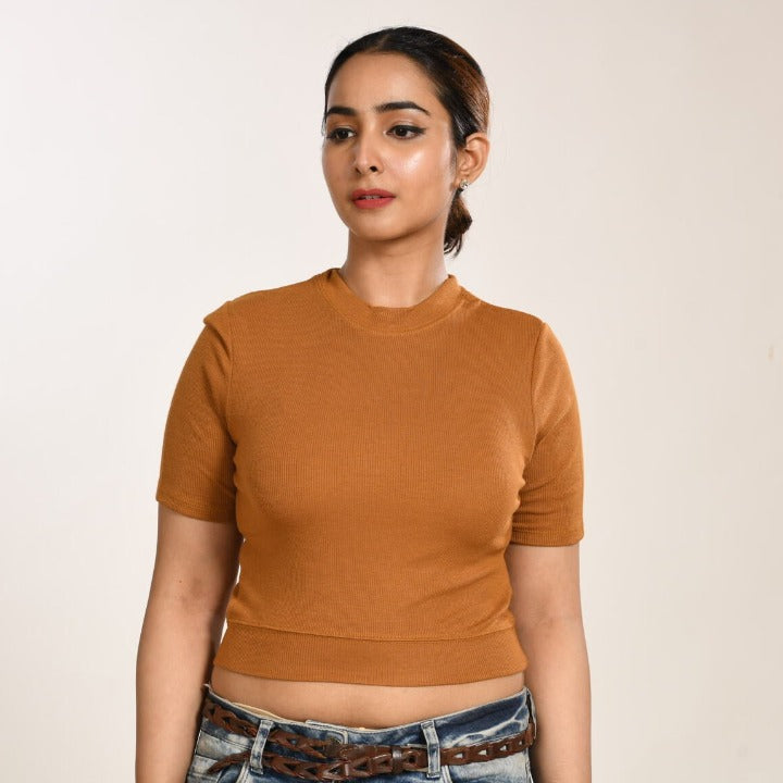 Hosiery Blouses - Mustard - Blouse featured