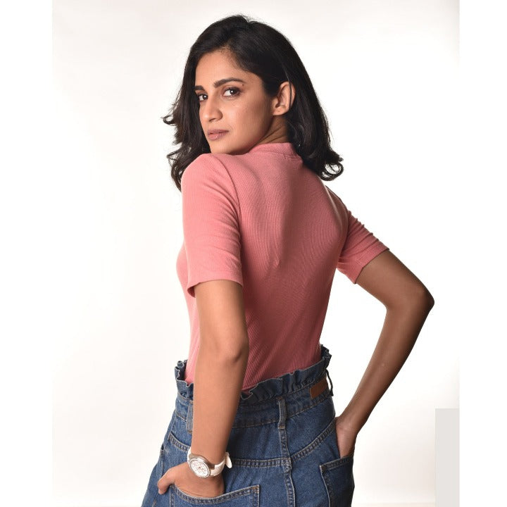 Hosiery Blouses - Sakura Pink - Blouse featured