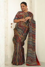 Load image into Gallery viewer, Multicolored Organza Saree Saree