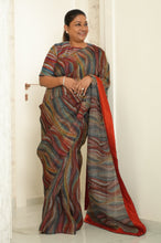 Load image into Gallery viewer, Multicolored Organza Saree Saree