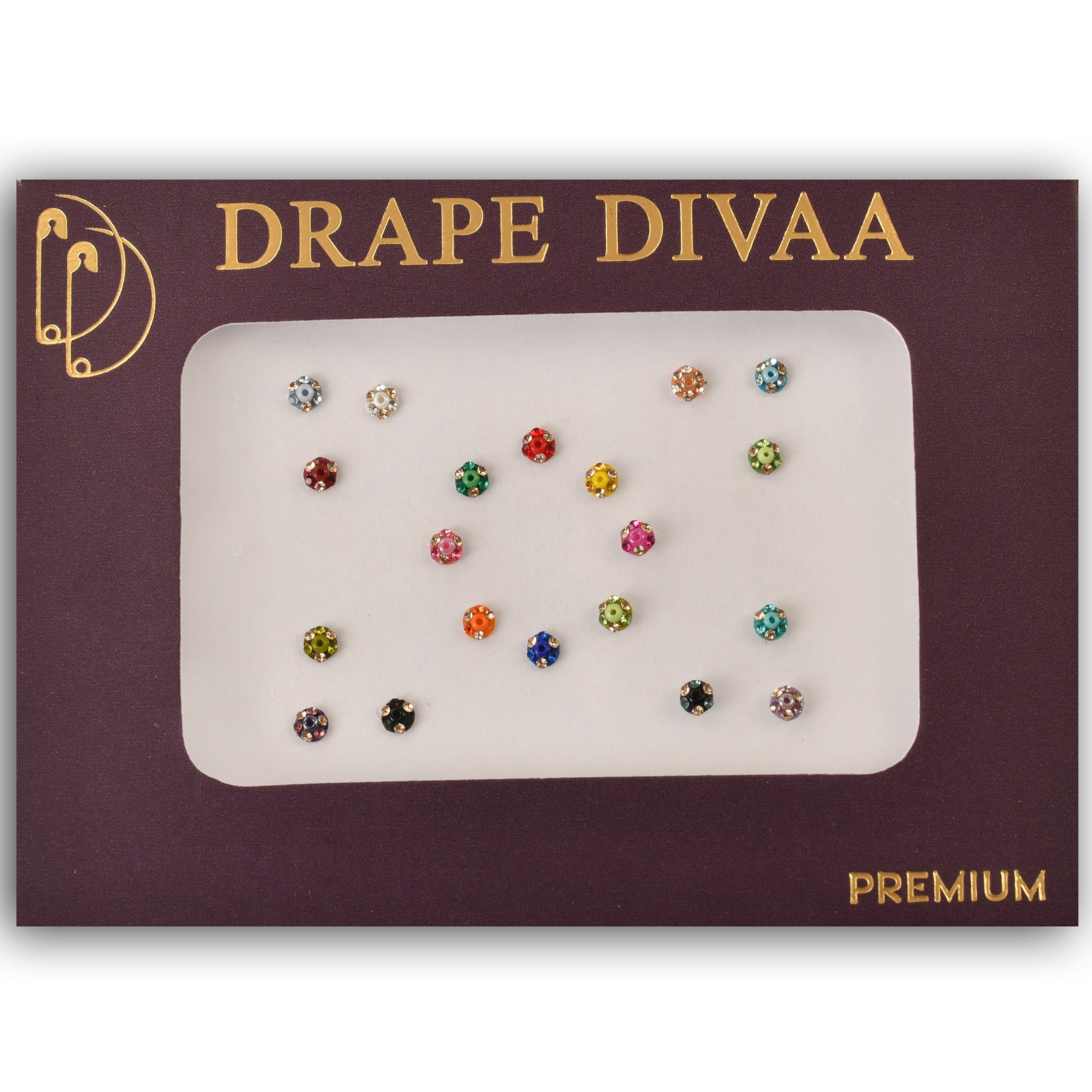 Buy Latest Design Stone Bindi - DD-R1-811 | Drape Divaa