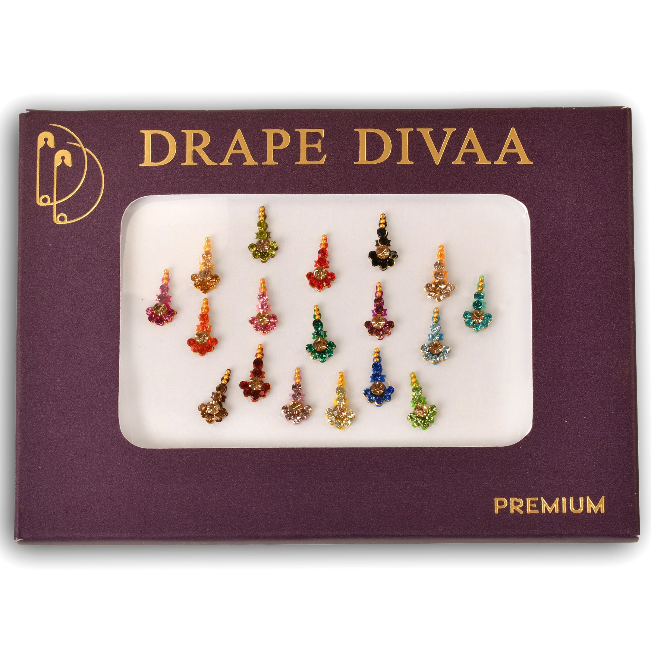 Buy Latest Design Stone Bindi - DD-R1-811 | Drape Divaa