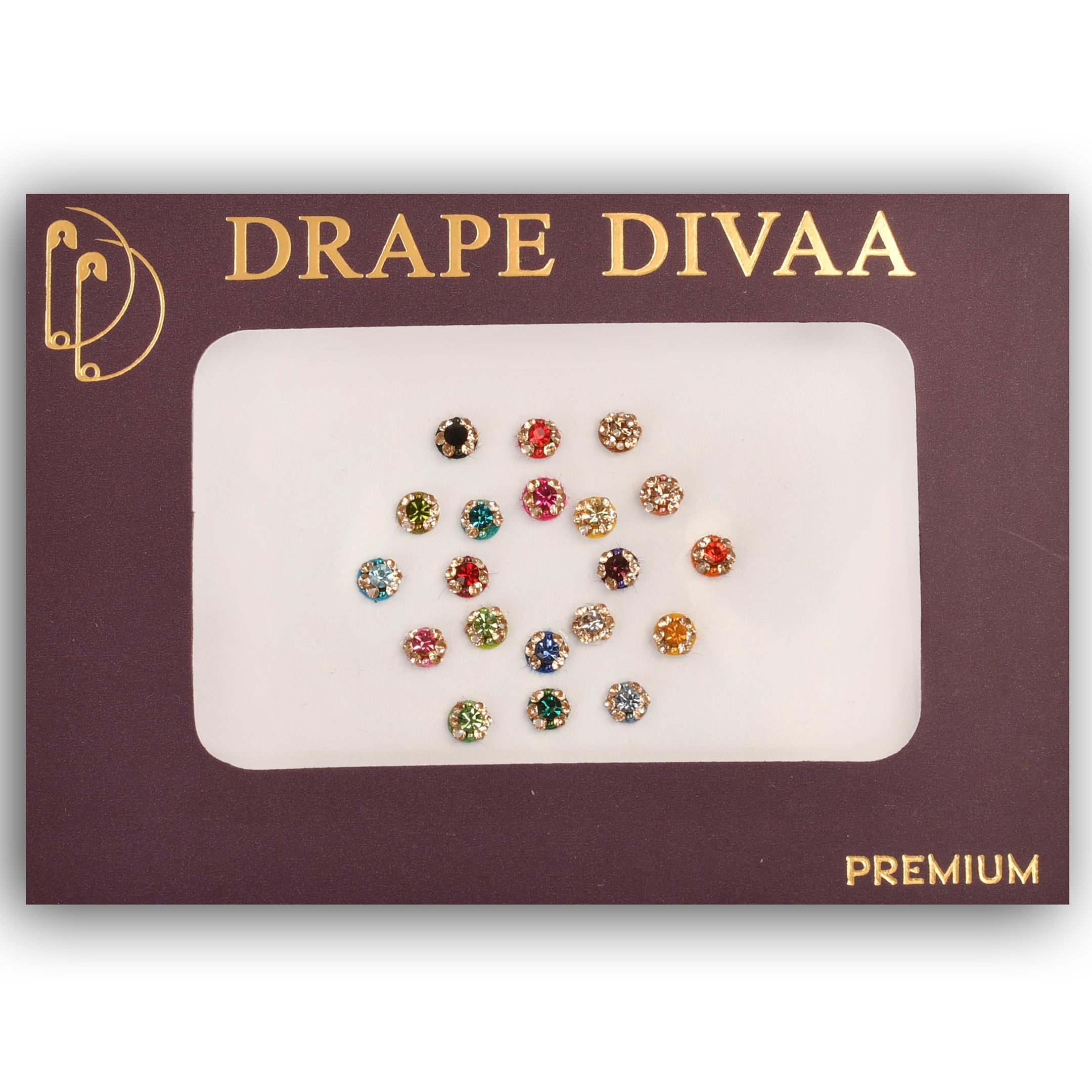 Buy Latest Design Stone Bindi - DD-R1-811 | Drape Divaa