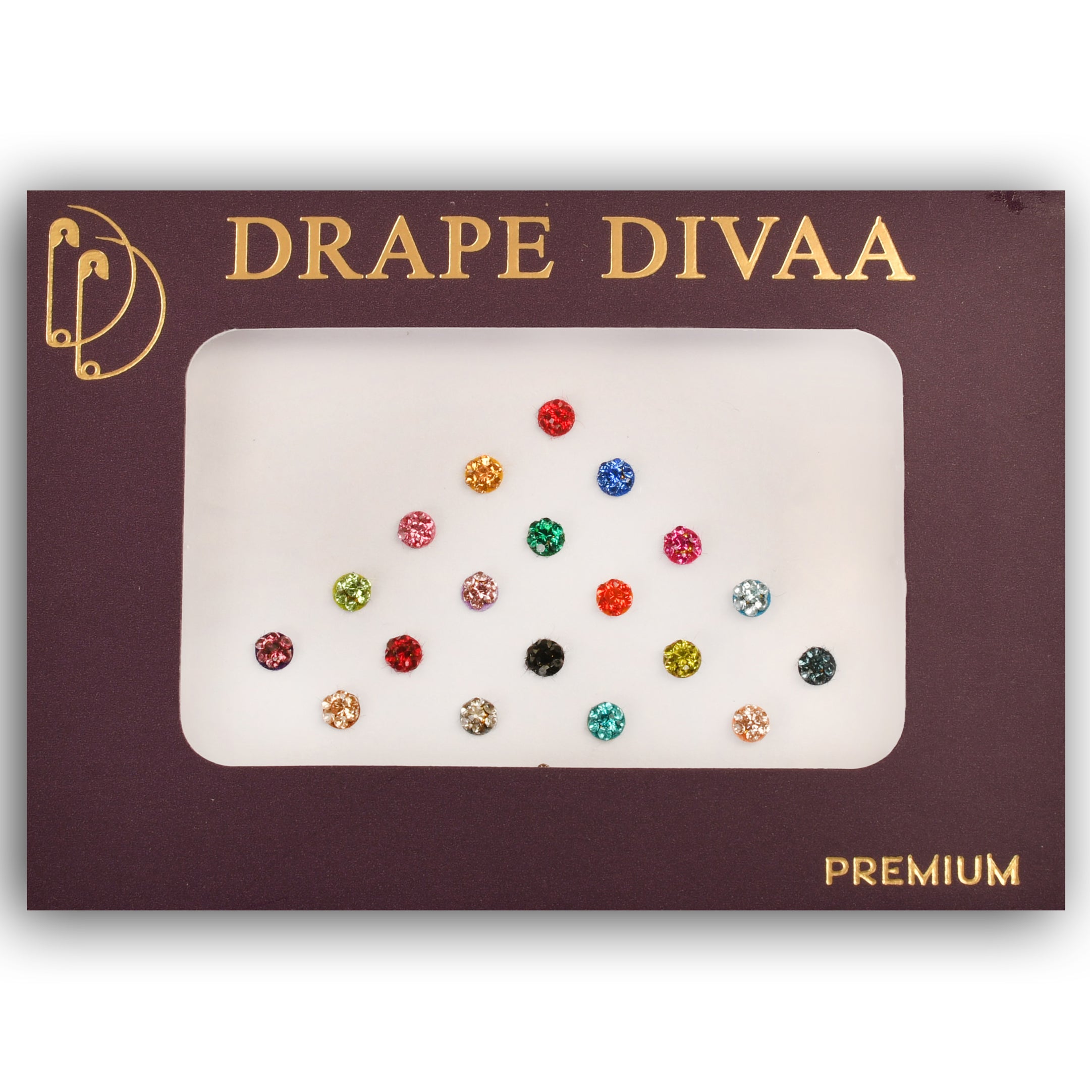 Buy Latest Design Stone Bindi - DD-R1-825A | Drape Divaa