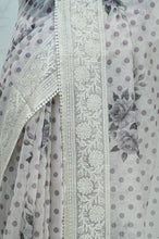 Load image into Gallery viewer, Maya Pure Super Net Saree Mauve Saree featured