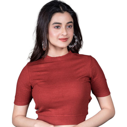 Hosiery Blouses - Rust - Blouse featured