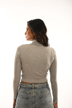 Load image into Gallery viewer, Full Sleeves Blouses - Grey - Blouse featured