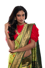 Load image into Gallery viewer, Eternal Garden Tussar Silk Saree Saree