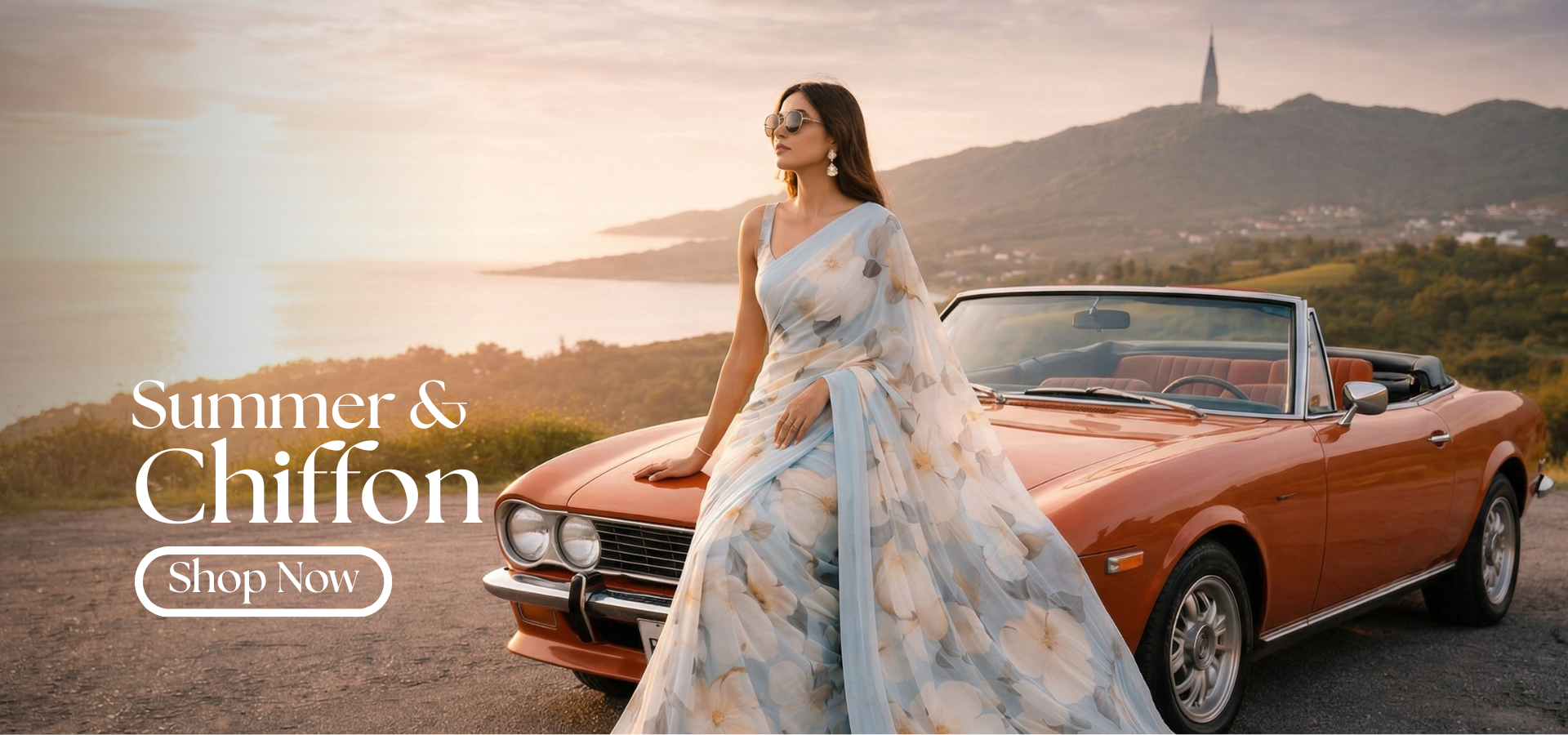 chiffon sarees for summer