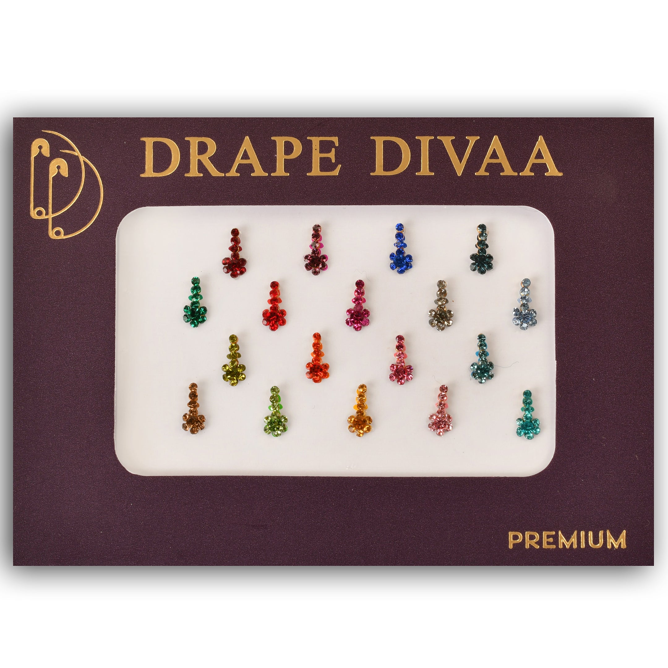 Buy Latest Design Stone Bindis DD-TI-1076 | Drape Divaa