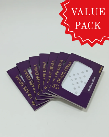Festive Glam: 7-Piece Bindi Value Pack featured