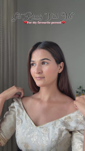 Vanya: Flamingo Grace Tussar Silk Saree Video