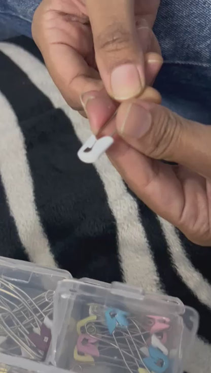 Safety Pins - Assorted (86 Pcs) - With Box