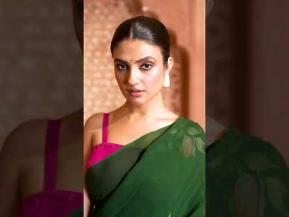 Nirmala Blossom Georgette Saree featured