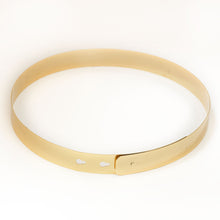 Load image into Gallery viewer, Golden Metallic Belt 2.5 cm Belts