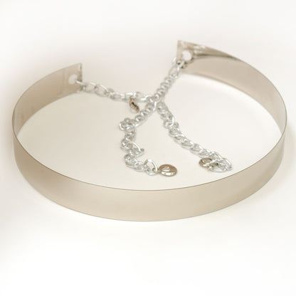 silver saree belt design featured