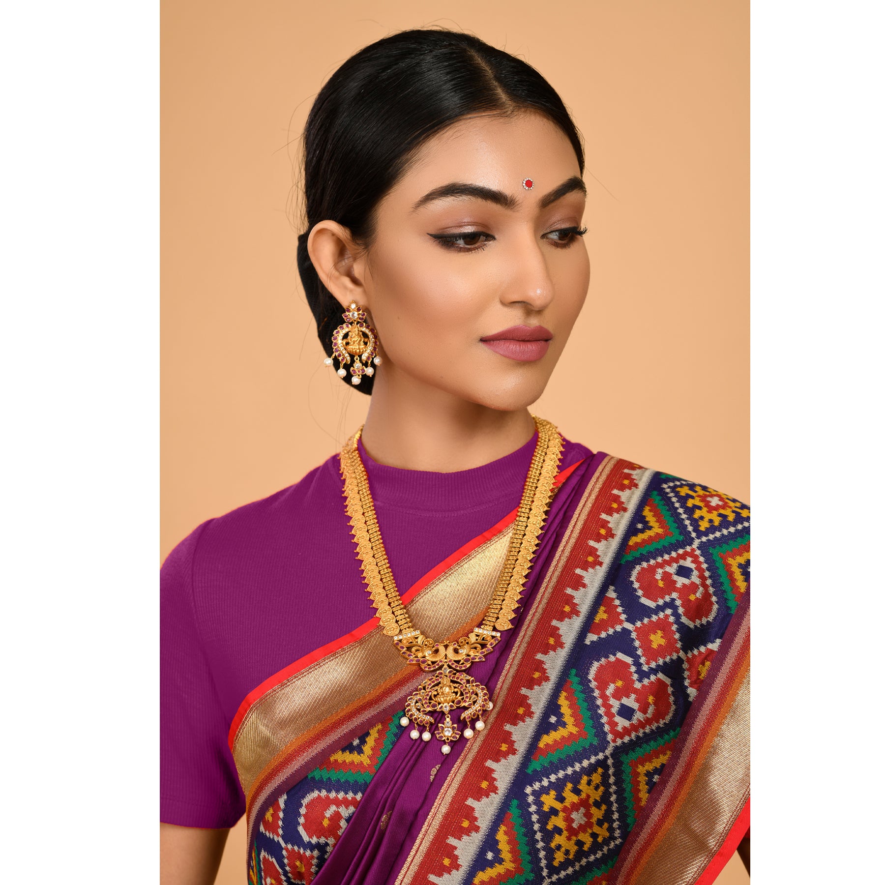 Powerloom Silk covered with Zari bootis Saree Saree