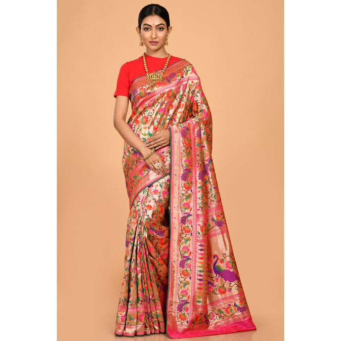 Paithani Jaal Saree Saree