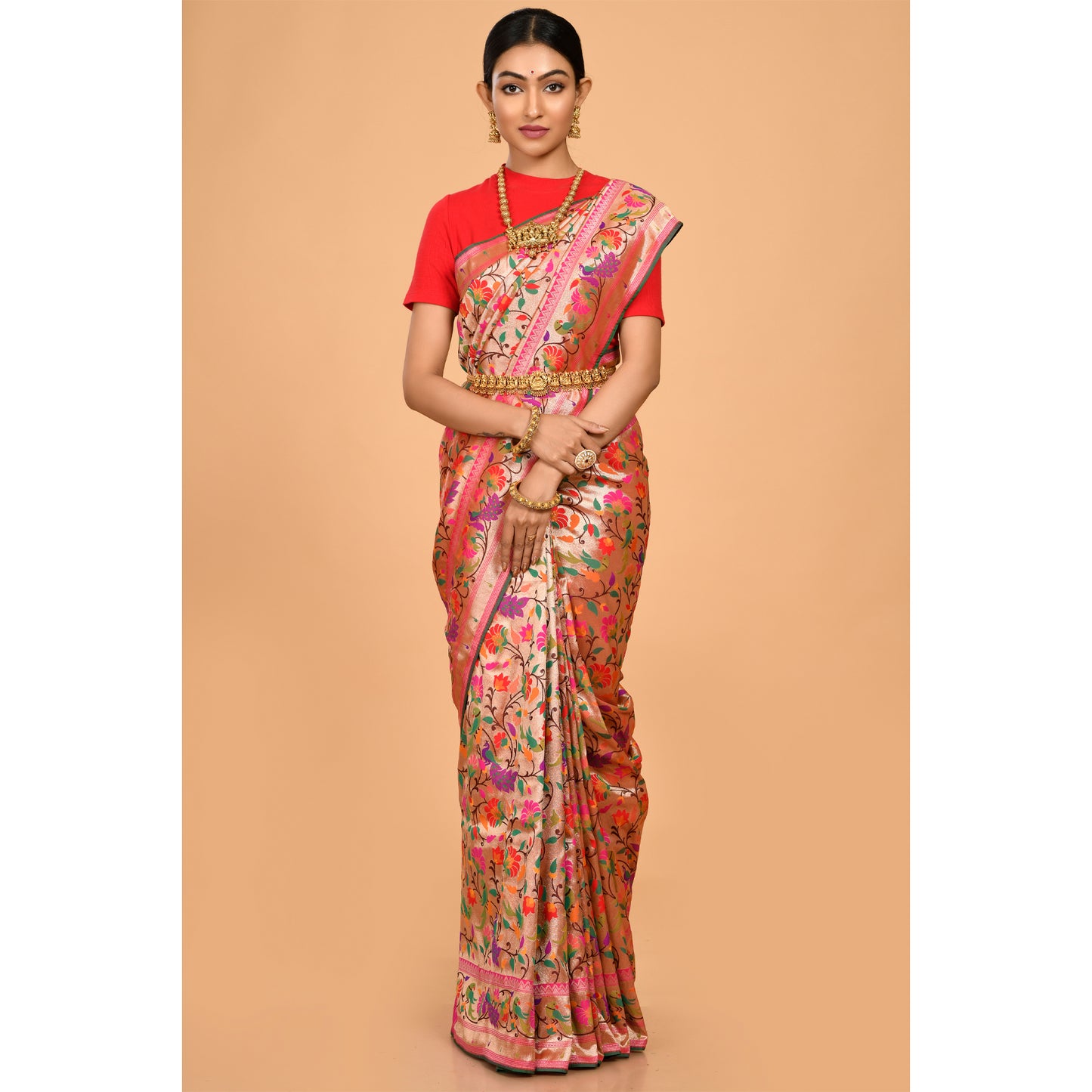 Paithani Jaal Saree Saree