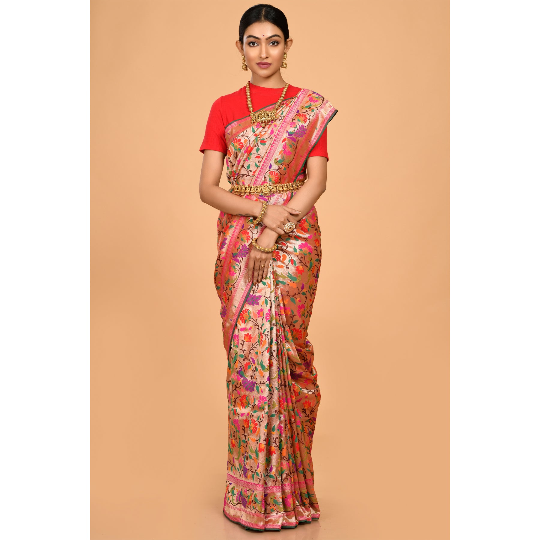 Paithani Jaal Saree Saree