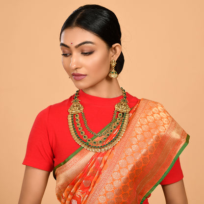 Flower motifs covering Banarasi Saree Saree