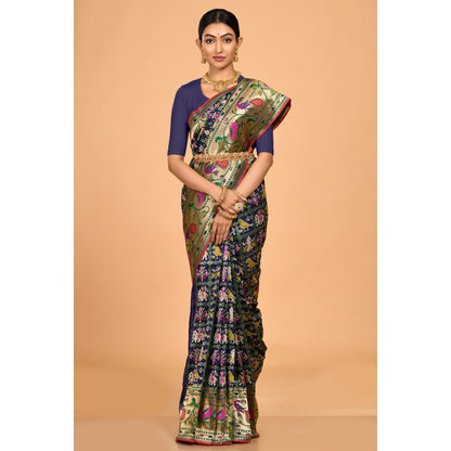 Royal Blue Patola Saree Saree