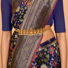 Load image into Gallery viewer, Trendy Navy Patola Saree Saree