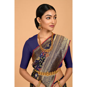 Trendy Navy Patola Saree Saree