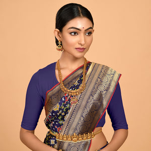 Trendy Navy Patola Saree Saree