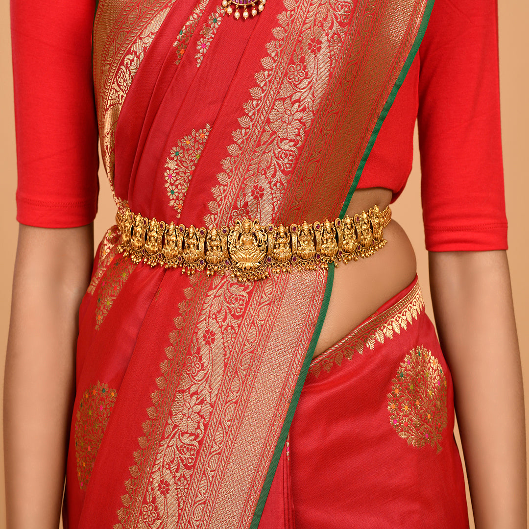 Red Silk Saree Saree