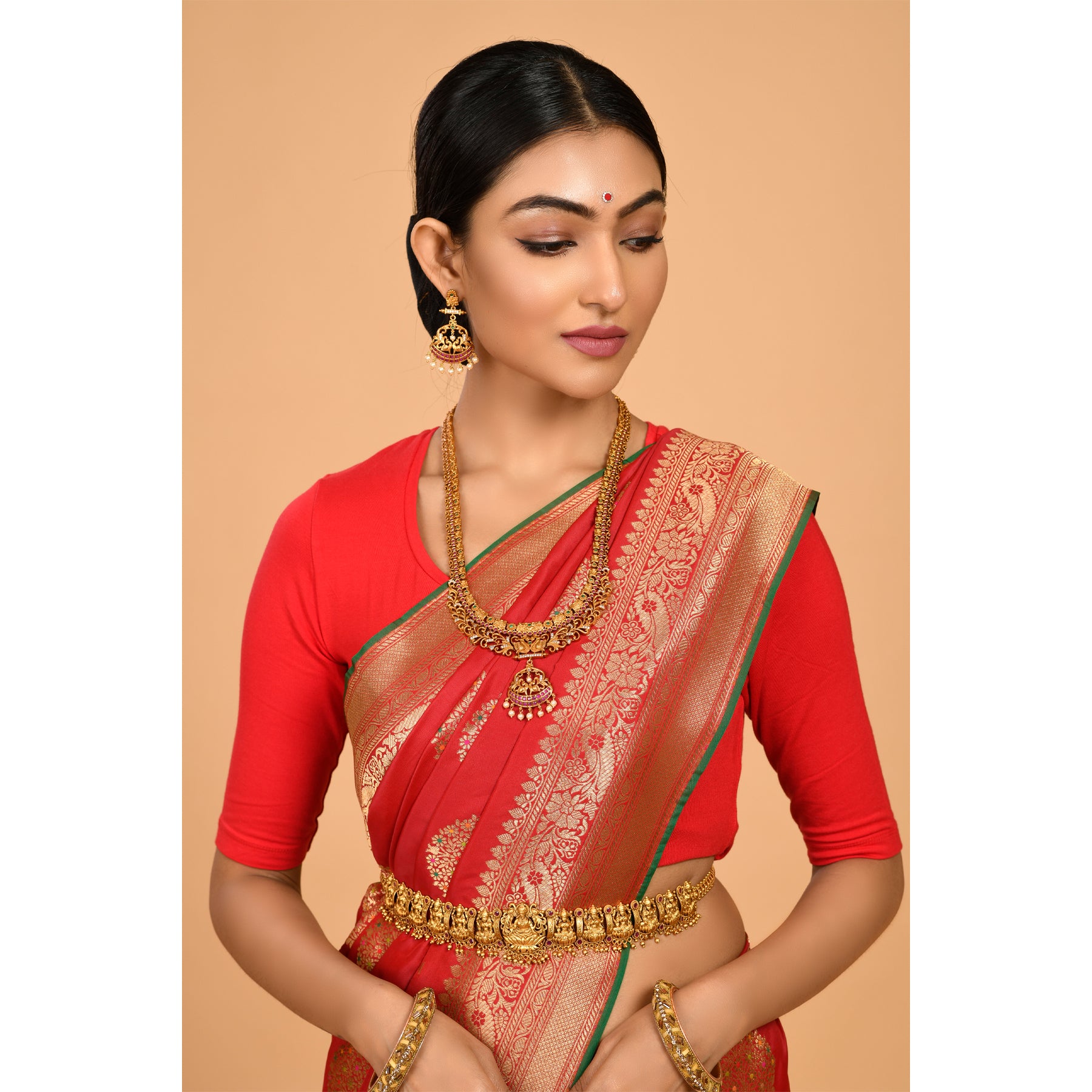 Red Silk Saree Saree