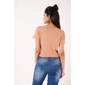 Boat Neck Blouse - Cider - Blouse featured