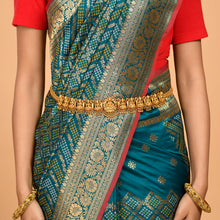 Load image into Gallery viewer, Powerloom Silk covered with Zari Saree Saree