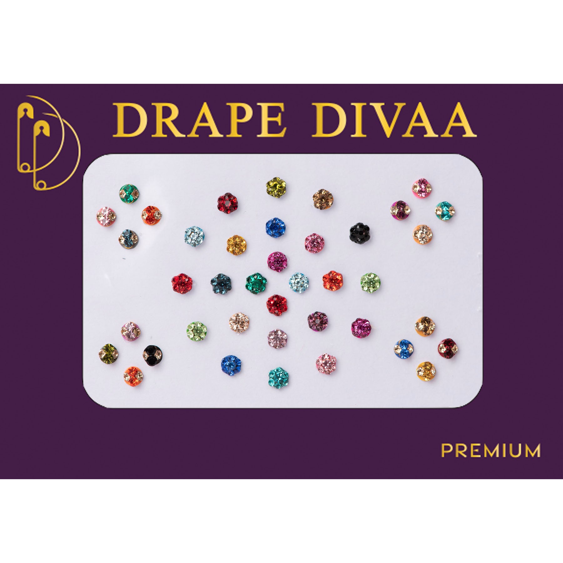 Buy Latest Design Stone Bindi - DD-TI-883 | Drape Divaa