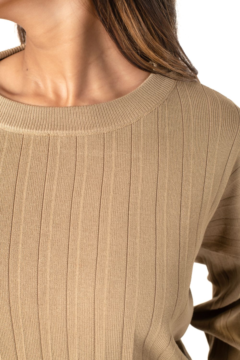Cosy Classic Divaa Co-ord Set full sleeve light mud yellow lounge wear featured