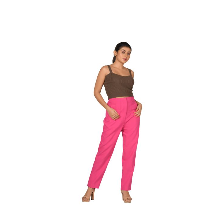 Strap Crop Top Blouses - Dark Brown - Blouse featured