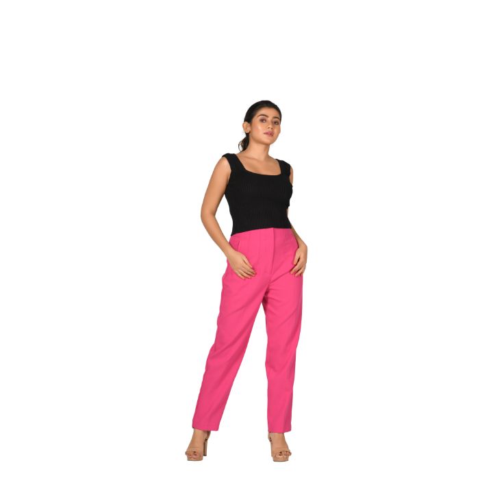 RIB - Textured Square Neck Blouse - Black - Blouse featured