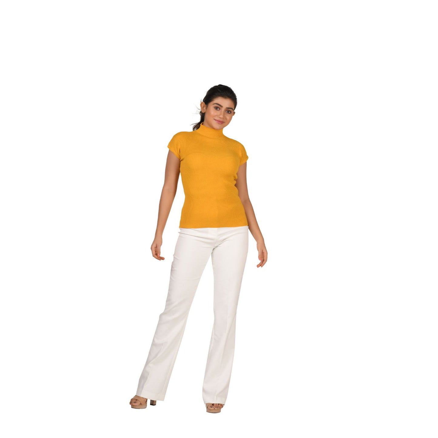 Turtle Neck Top Blouse