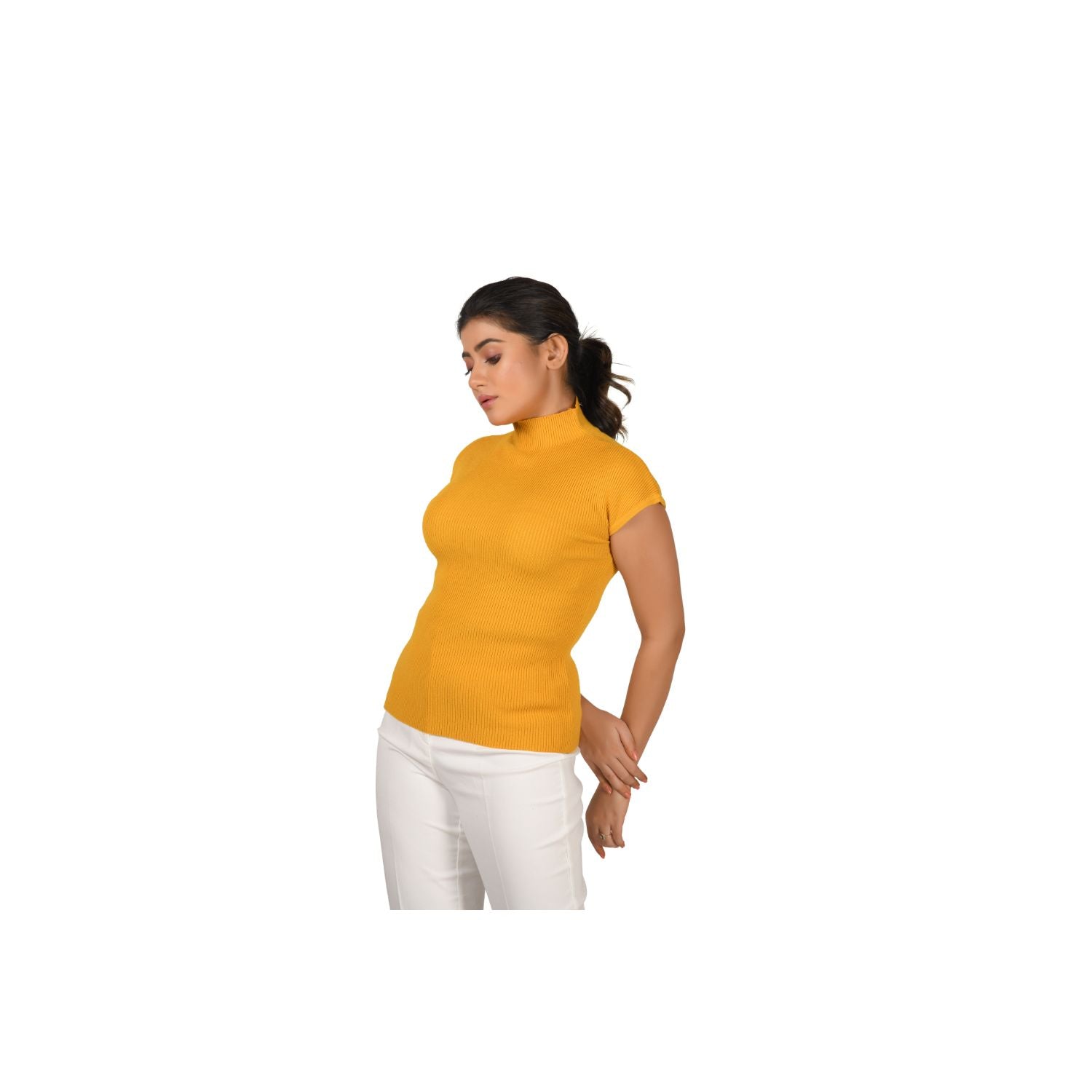 Turtle Neck Top Blouse