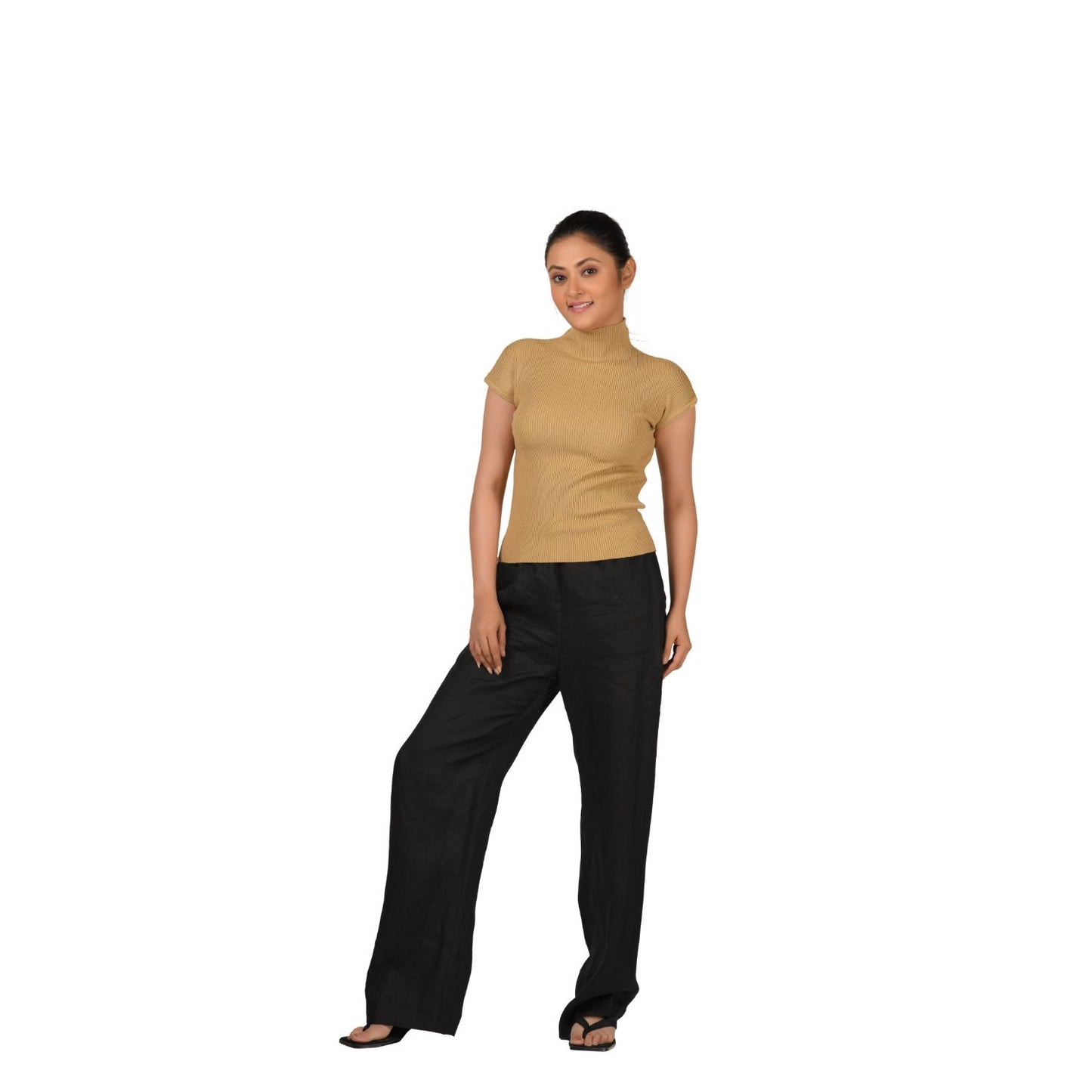 Turtle Neck Top Blouse