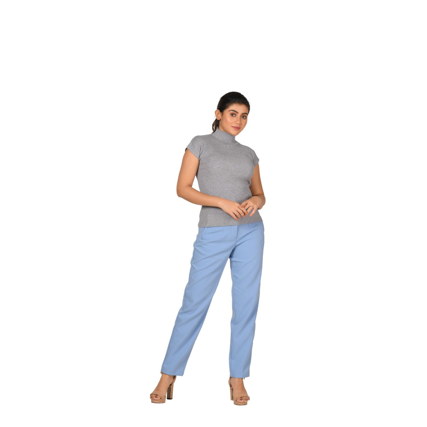 Turtle Neck Top Blouse