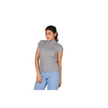 Load image into Gallery viewer, Turtle Neck Top Blouse