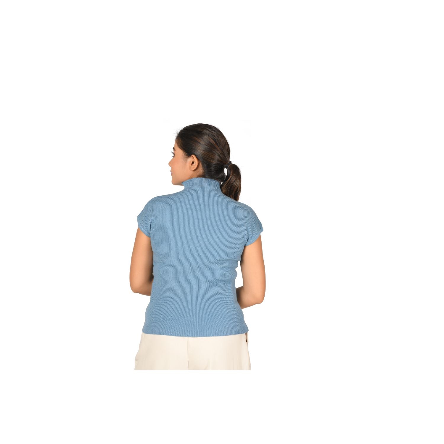 Turtle Neck Top Blouse