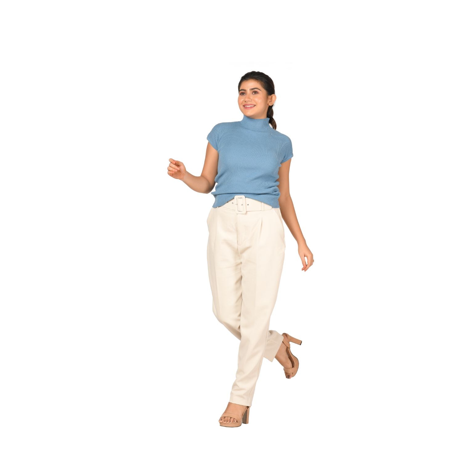 Turtle Neck Top Blouse