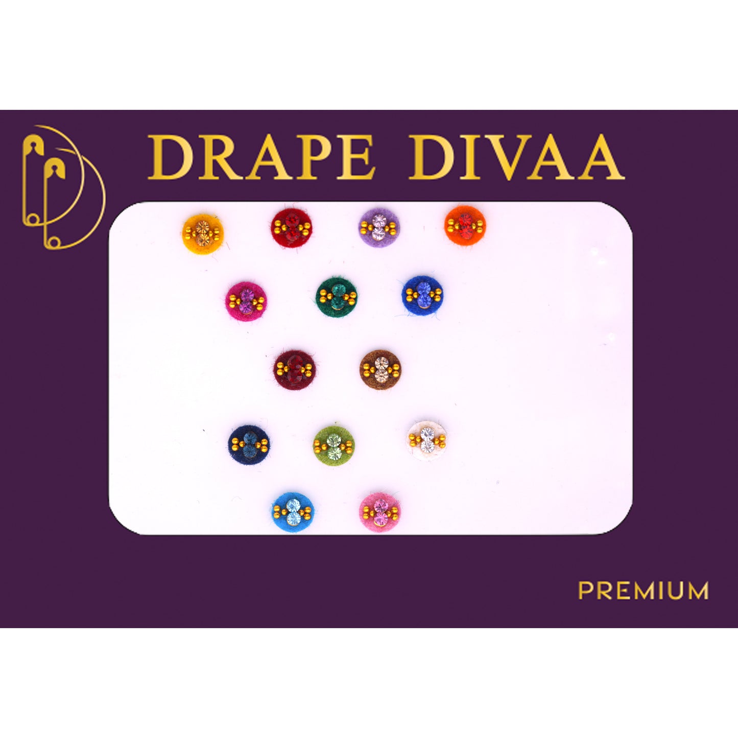 Stone Bindi - DD-R1-808 Bindis