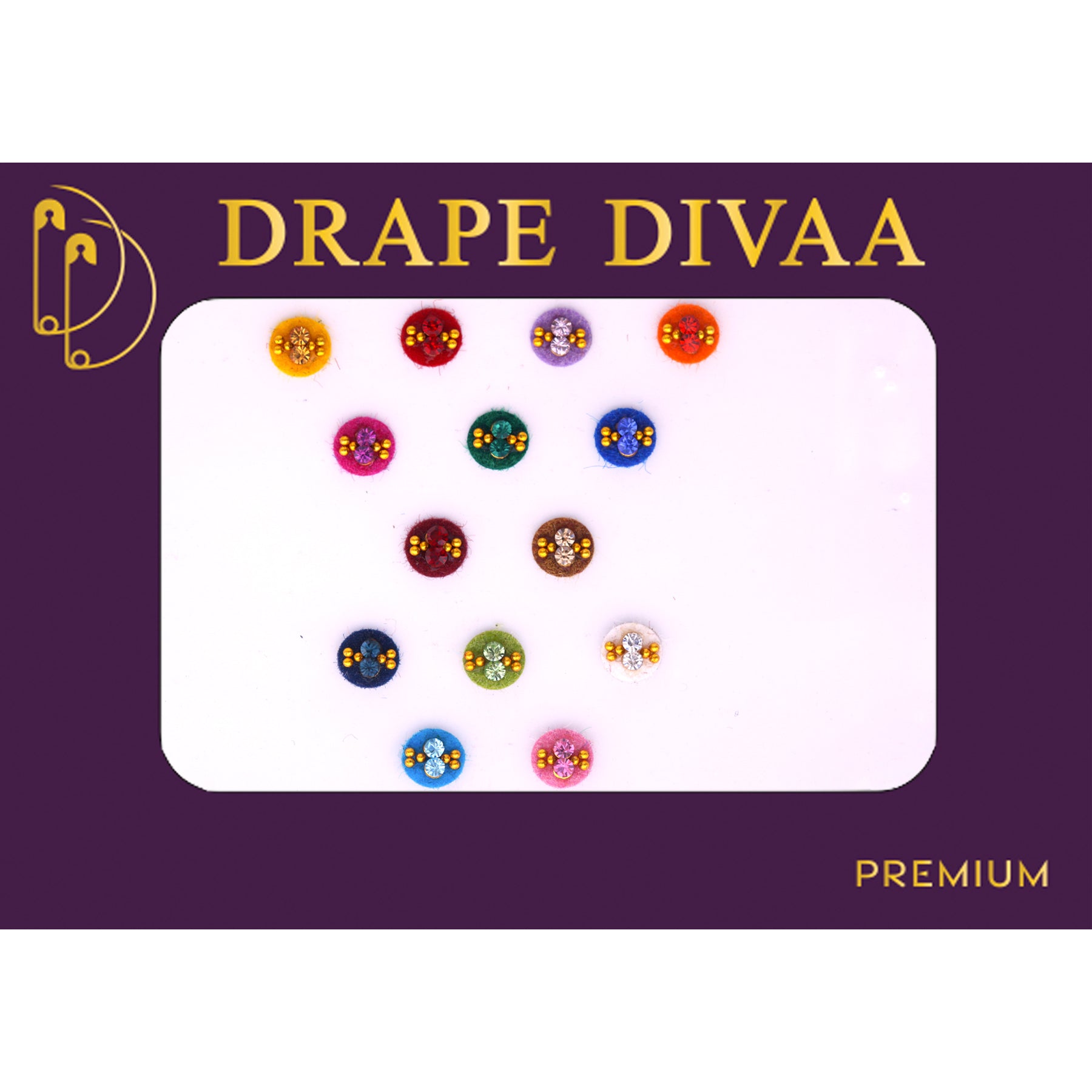 Stone Bindi - DD-R1-808 Bindis