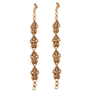 Goddess Lakshmi Kaanchain earrings