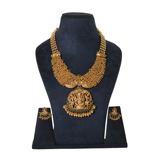 Temple Jewellery - Necklace (DD-R1N527G) Necklace