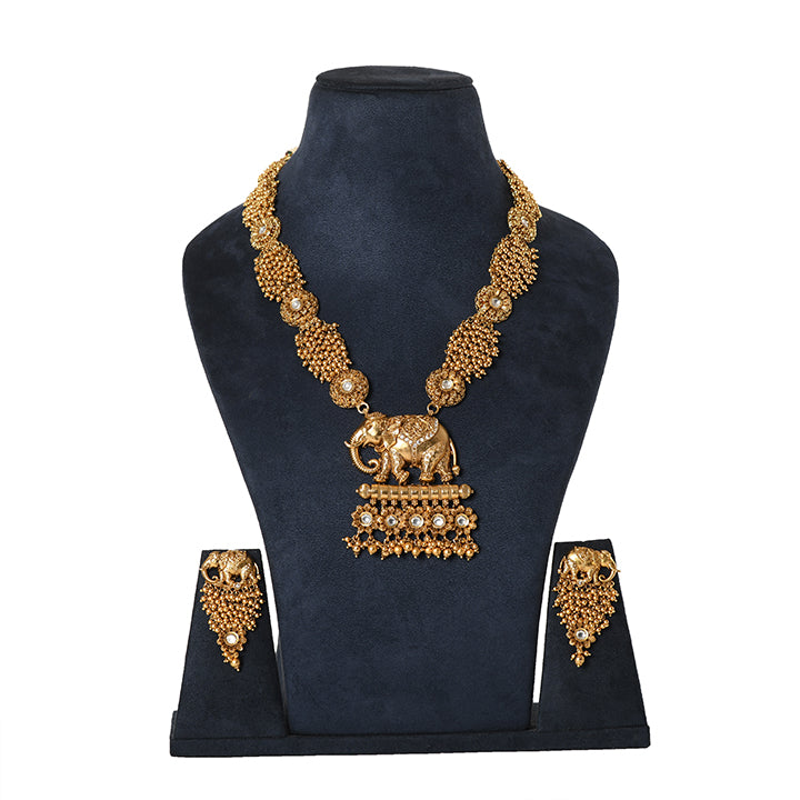 Temple Jewellery - Necklace (DD-R1N529) Necklace