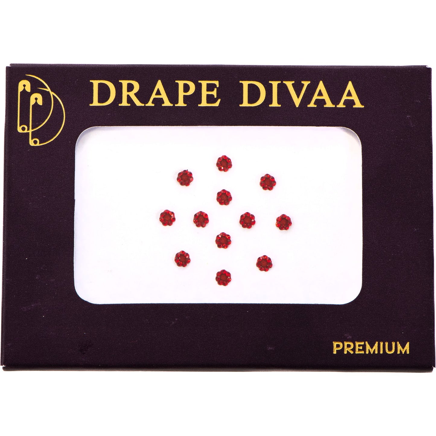 Stone Bindi - DD-T1-1011RD Bindis